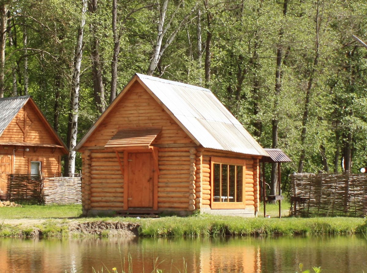 Дуб · беседка