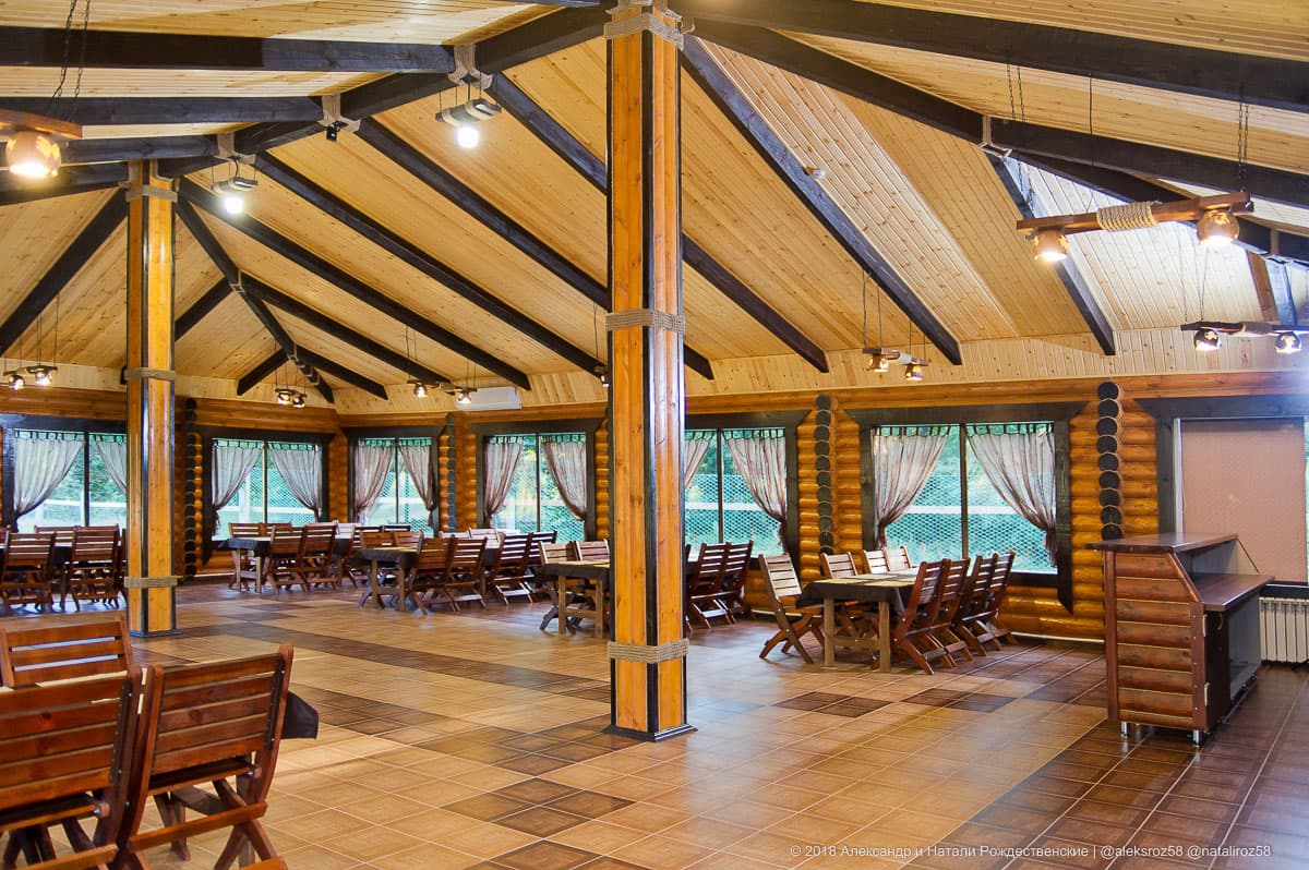 Зал · столы